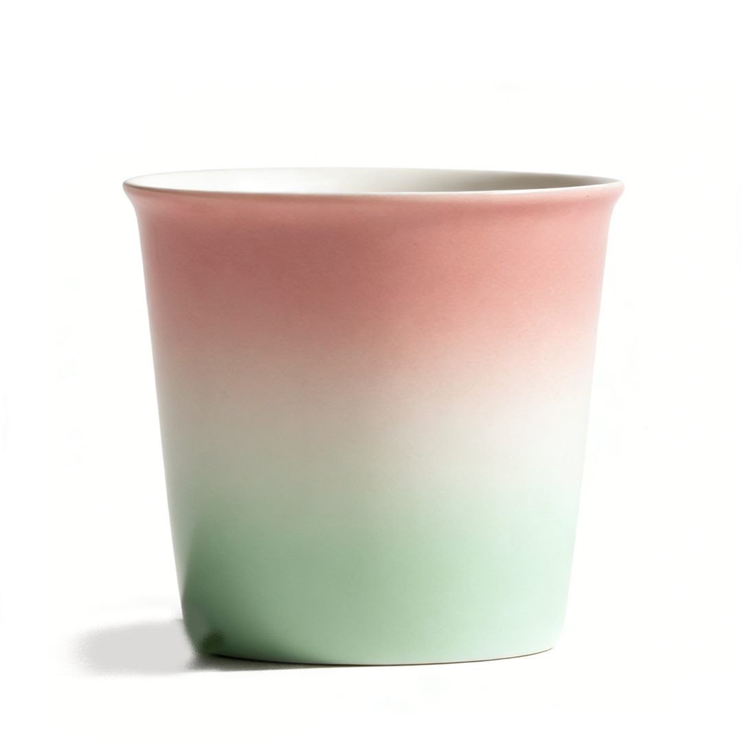 Shadow Blue Glaze with Underglaze Red High-Footed Cup – Ceramic Gongfu Tea Set / Master's Cup / Personal Cup / Home Teacup / Tea Bowl