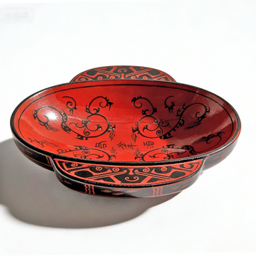 Zeng Hou Yi Cloud Pattern Antique-Style Eared Cup