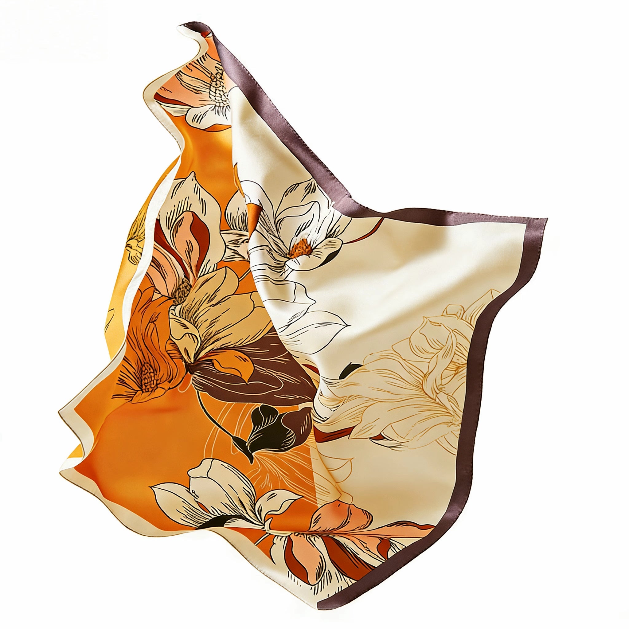 Magnolia Silk Scarf