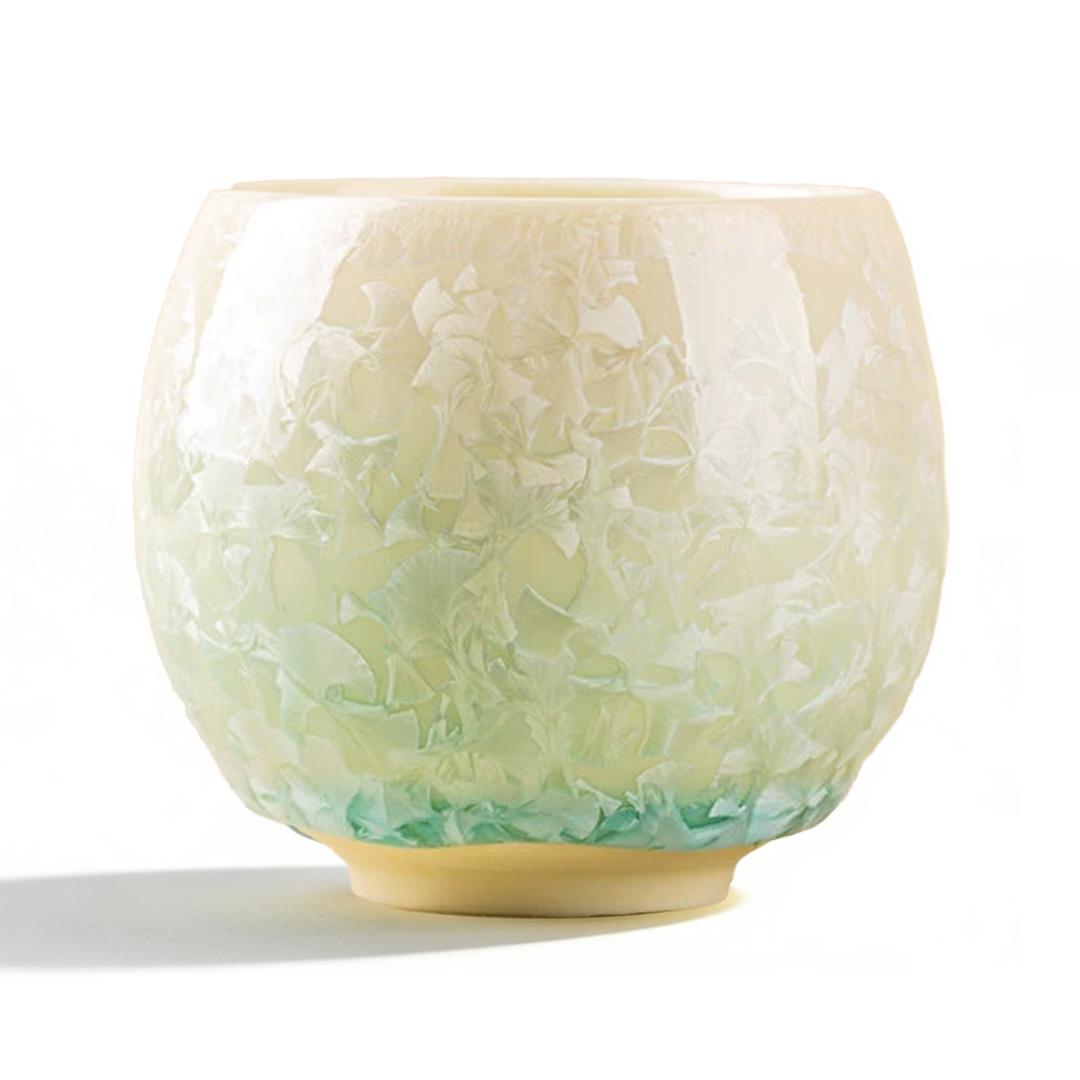 Premium Kiln-Changed Crystalline Glaze Master's Cup / Dragon Egg Cup – Single Personal Special Teacup / Ceramic Tasting Cup