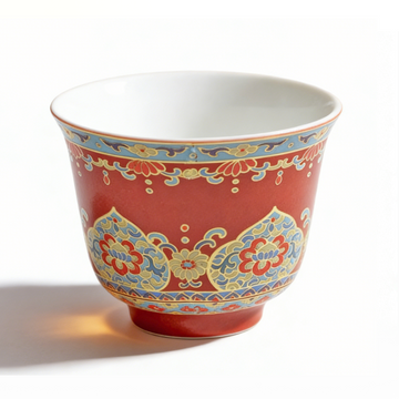 Dunhuang Enamel Tea Cup