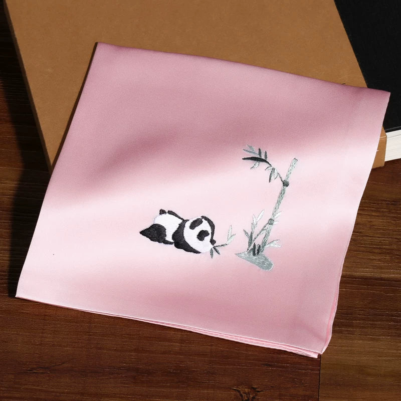 Su Embroidery Silk Wedding Handkerchief