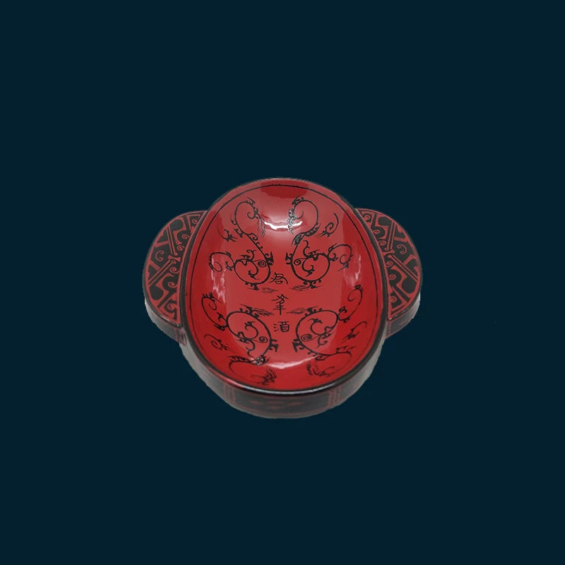 Zeng Hou Yi Cloud Pattern Antique-Style Eared Cup