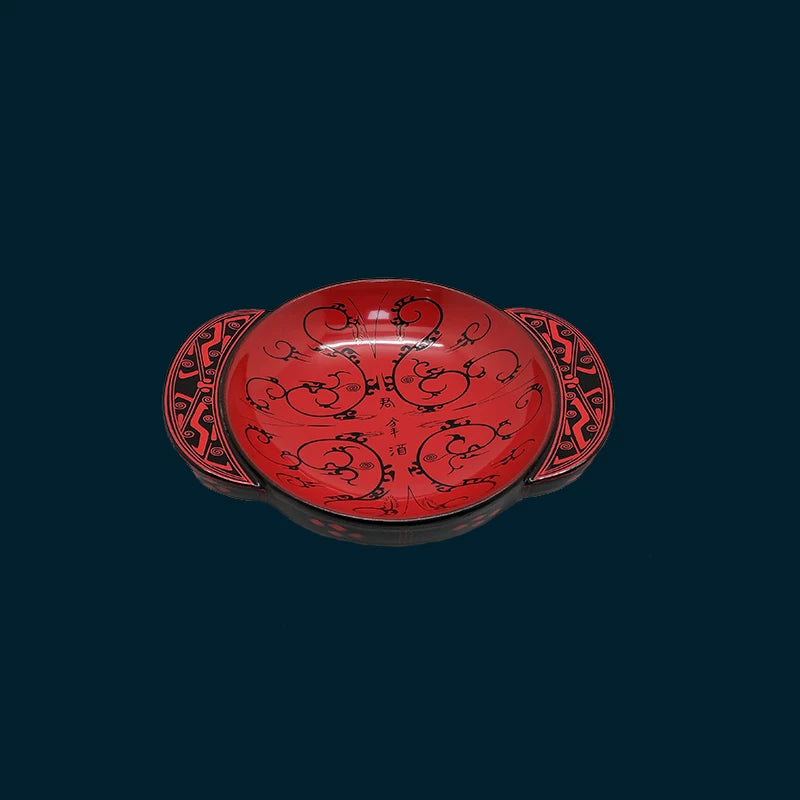 Zeng Hou Yi Cloud Pattern Antique-Style Eared Cup