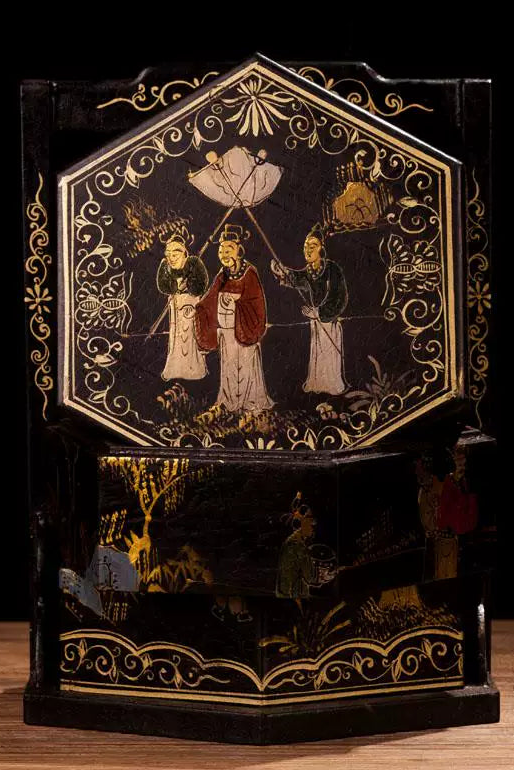 Pingyao Ancient City Lacquerware Storage Box