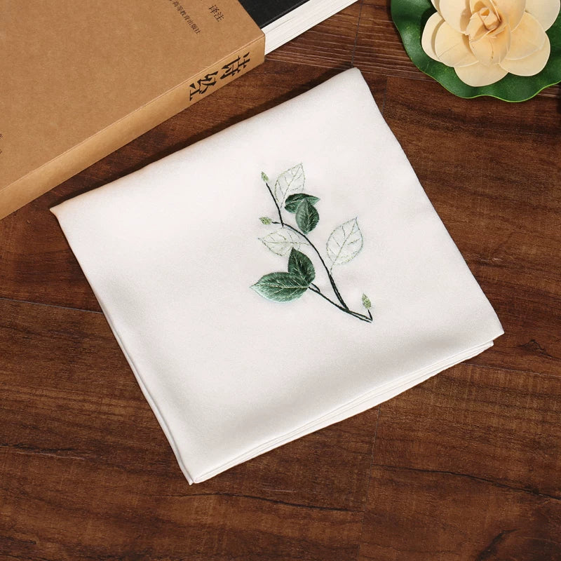 Su Embroidery Silk Wedding Handkerchief