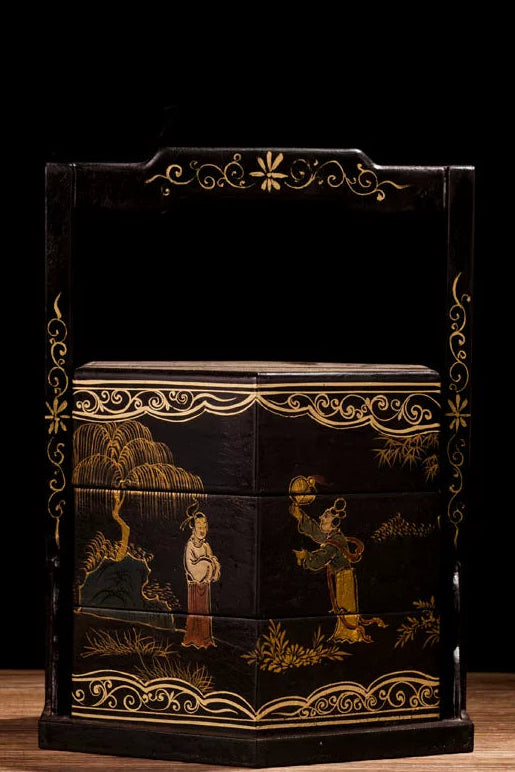 Pingyao Ancient City Lacquerware Storage Box