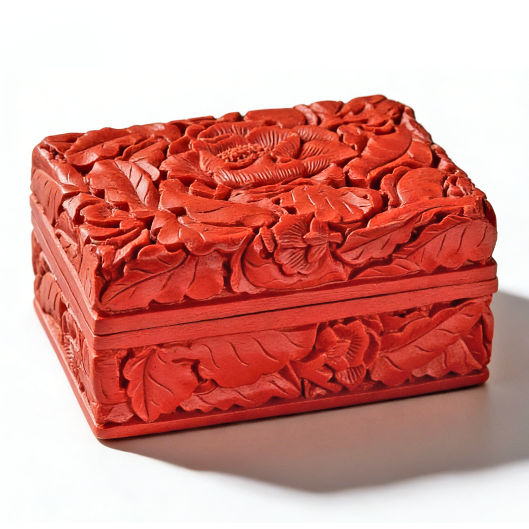 Yangzhou Tihong Carved Lacquer Business Card Holder
