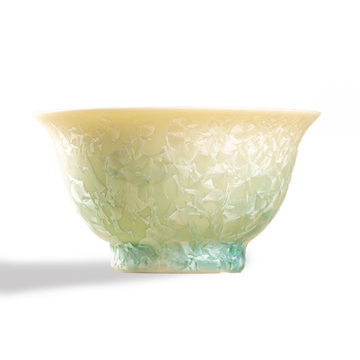 Kiln-Changed Crystalline Glaze Master's Cup / Press-Hand Cup – Ceramic Gongfu Tea Set / Tasting Cup / Personal Special Teacup / Premium Gift